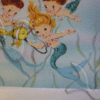 Baby Mermaids Fabric Block. - Image 7