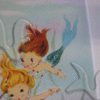 Baby Mermaids Fabric Block. - Image 9