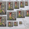 Quilting Fabric Block Art Nouveau Mermaid - Image 6